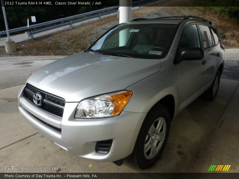 Classic Silver Metallic / Ash 2012 Toyota RAV4 I4 4WD