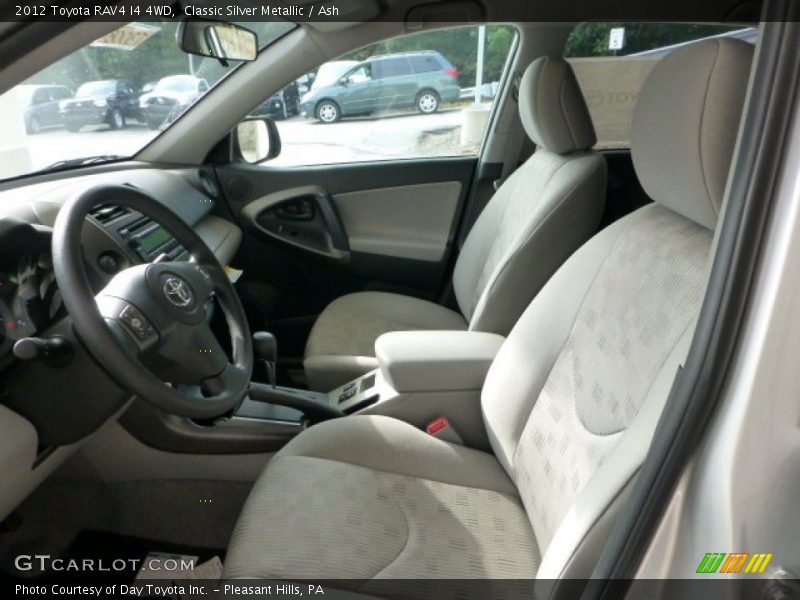 Classic Silver Metallic / Ash 2012 Toyota RAV4 I4 4WD