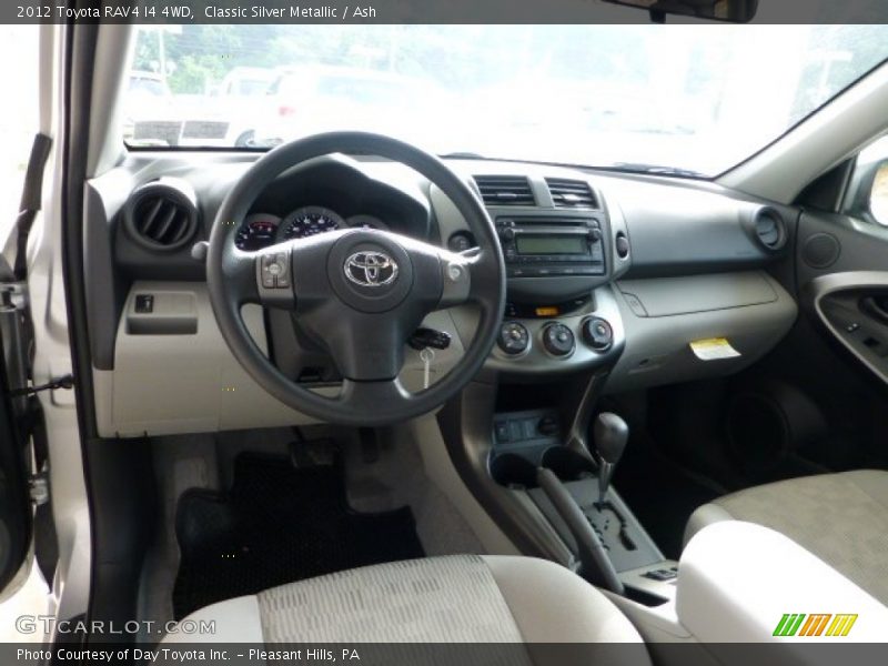 Classic Silver Metallic / Ash 2012 Toyota RAV4 I4 4WD