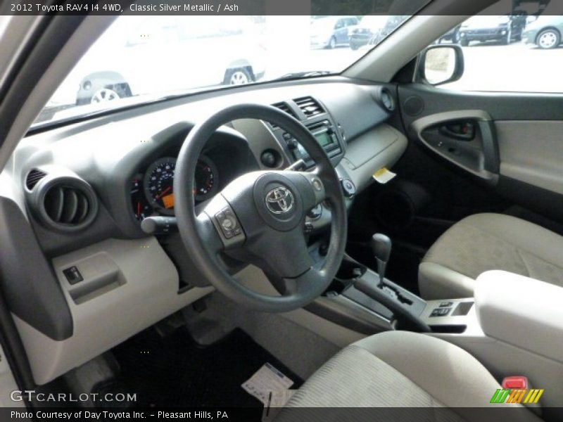 Classic Silver Metallic / Ash 2012 Toyota RAV4 I4 4WD