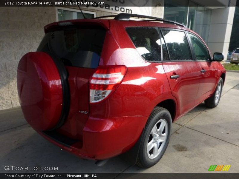 Barcelona Red Metallic / Ash 2012 Toyota RAV4 I4 4WD