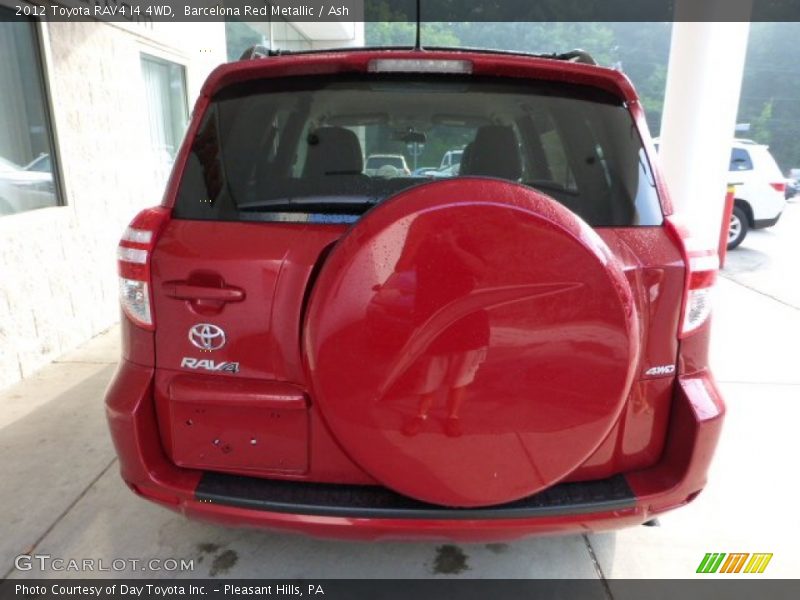 Barcelona Red Metallic / Ash 2012 Toyota RAV4 I4 4WD