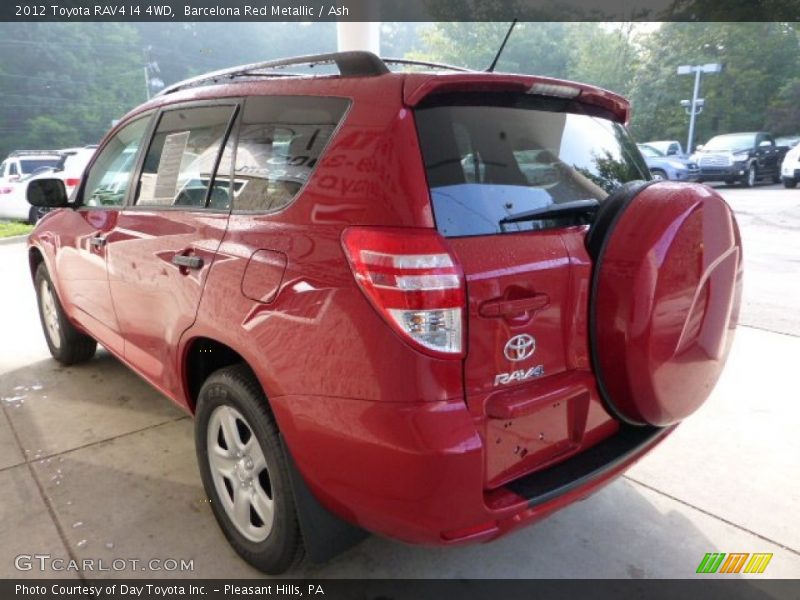Barcelona Red Metallic / Ash 2012 Toyota RAV4 I4 4WD