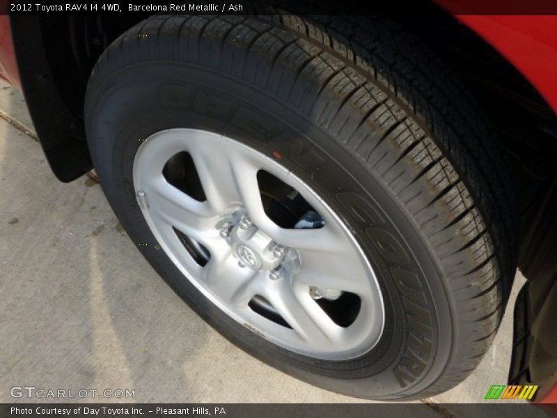 Barcelona Red Metallic / Ash 2012 Toyota RAV4 I4 4WD