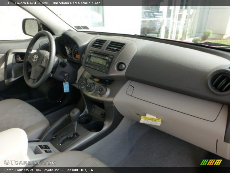 Barcelona Red Metallic / Ash 2012 Toyota RAV4 I4 4WD