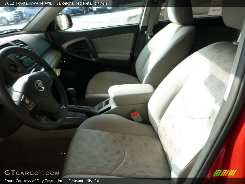 Barcelona Red Metallic / Ash 2012 Toyota RAV4 I4 4WD