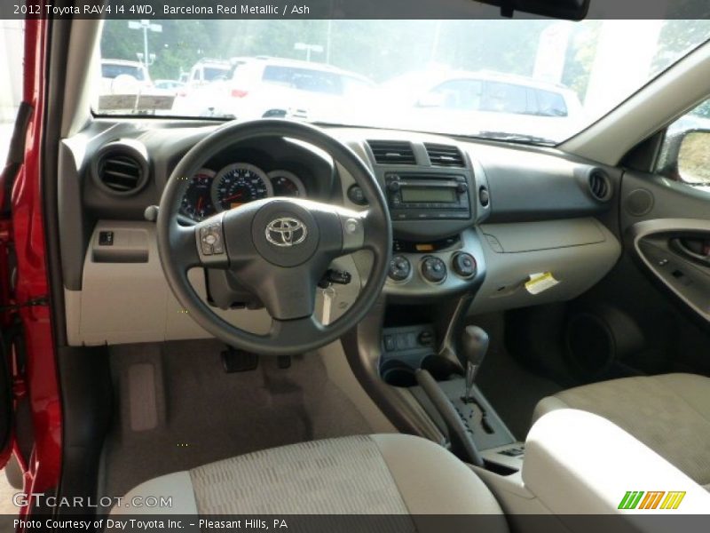Barcelona Red Metallic / Ash 2012 Toyota RAV4 I4 4WD