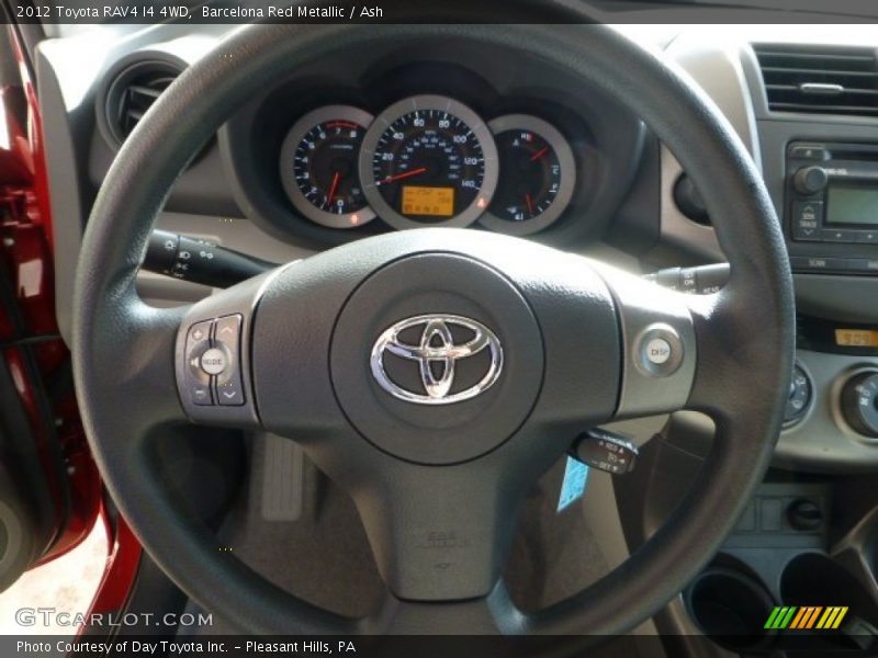 Barcelona Red Metallic / Ash 2012 Toyota RAV4 I4 4WD