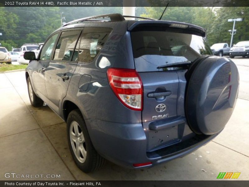 Pacific Blue Metallic / Ash 2012 Toyota RAV4 I4 4WD
