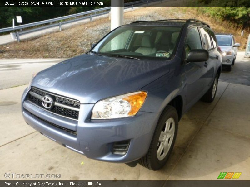 Pacific Blue Metallic / Ash 2012 Toyota RAV4 I4 4WD