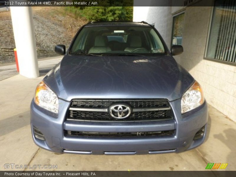 Pacific Blue Metallic / Ash 2012 Toyota RAV4 I4 4WD