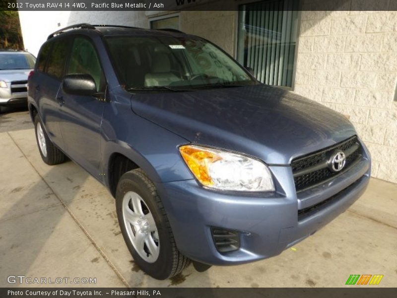 Pacific Blue Metallic / Ash 2012 Toyota RAV4 I4 4WD