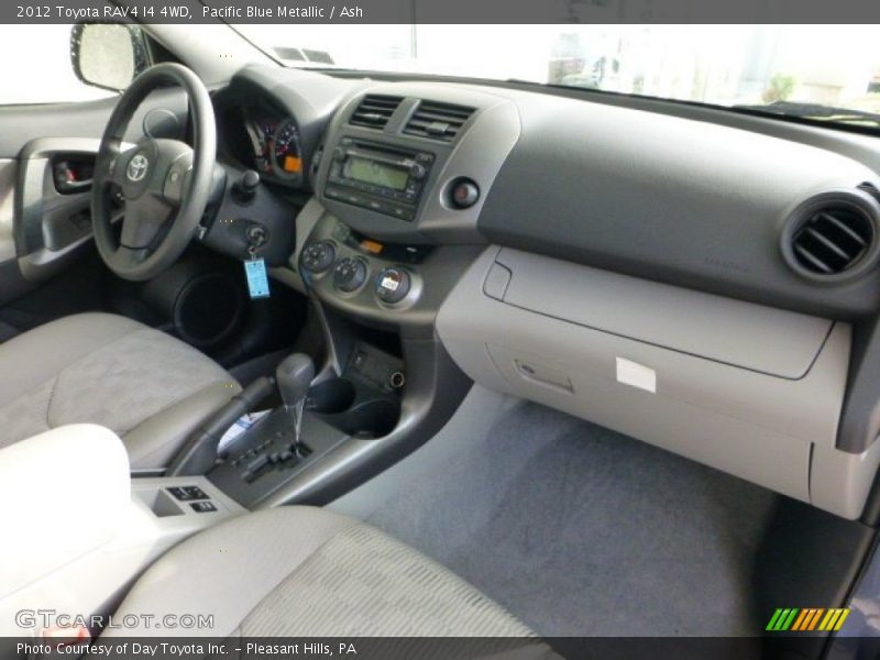 Pacific Blue Metallic / Ash 2012 Toyota RAV4 I4 4WD