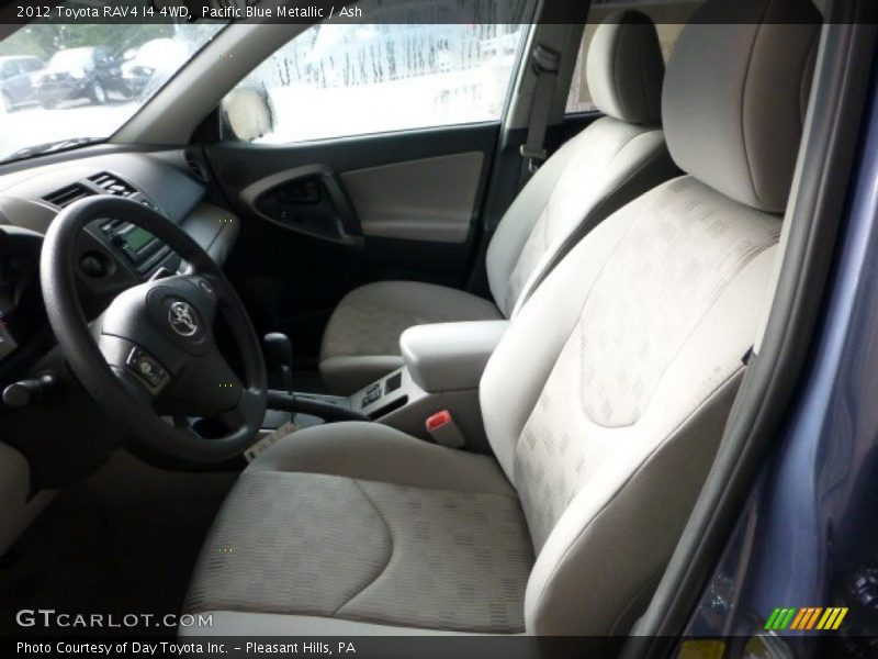 Pacific Blue Metallic / Ash 2012 Toyota RAV4 I4 4WD