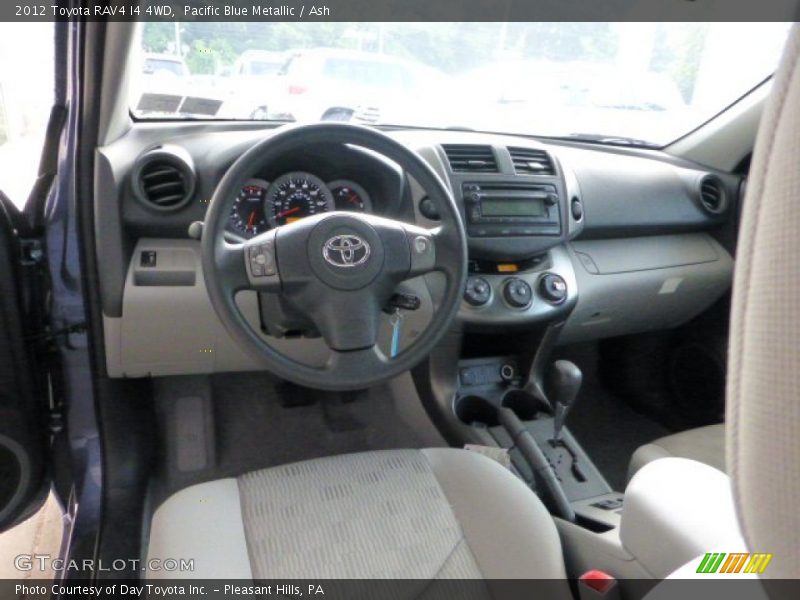 Pacific Blue Metallic / Ash 2012 Toyota RAV4 I4 4WD