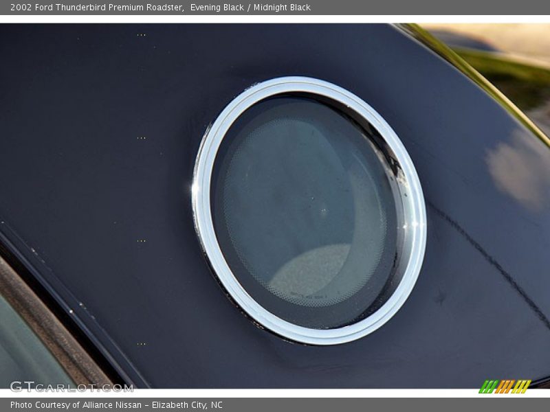 Evening Black / Midnight Black 2002 Ford Thunderbird Premium Roadster
