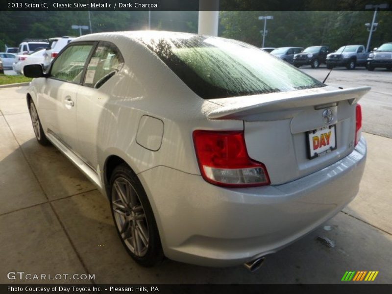Classic Silver Metallic / Dark Charcoal 2013 Scion tC