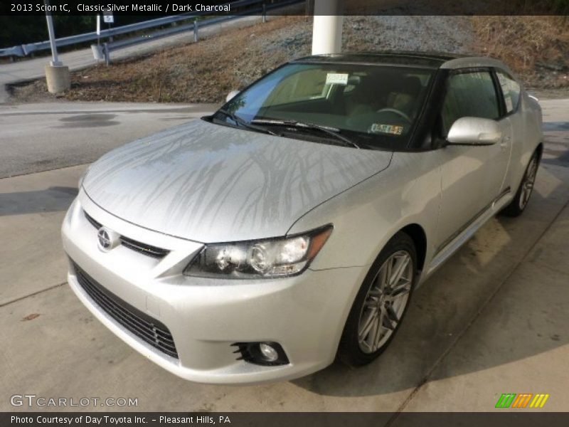 Classic Silver Metallic / Dark Charcoal 2013 Scion tC