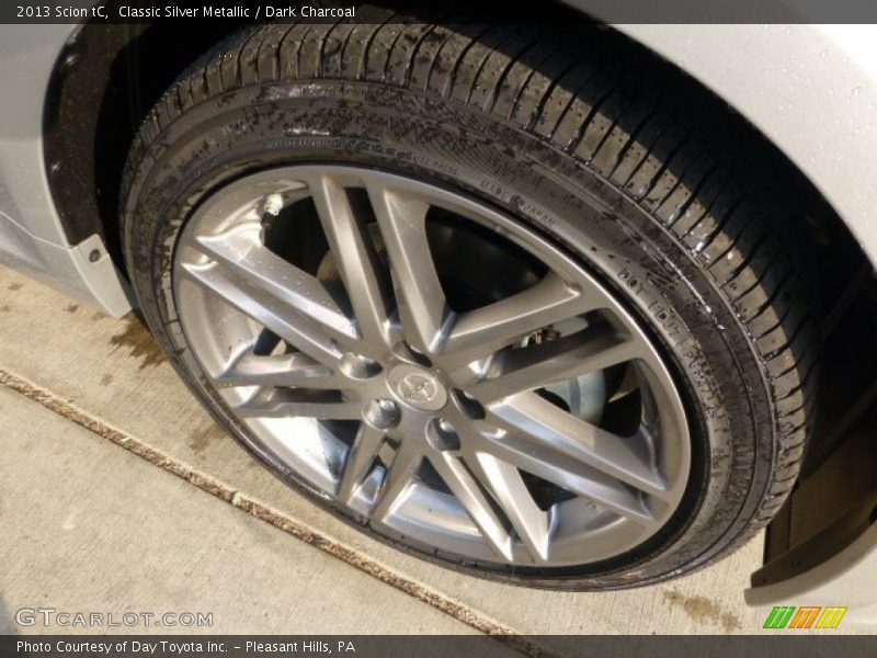 Classic Silver Metallic / Dark Charcoal 2013 Scion tC