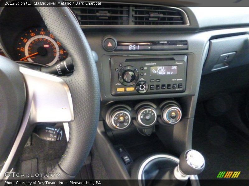 Classic Silver Metallic / Dark Charcoal 2013 Scion tC