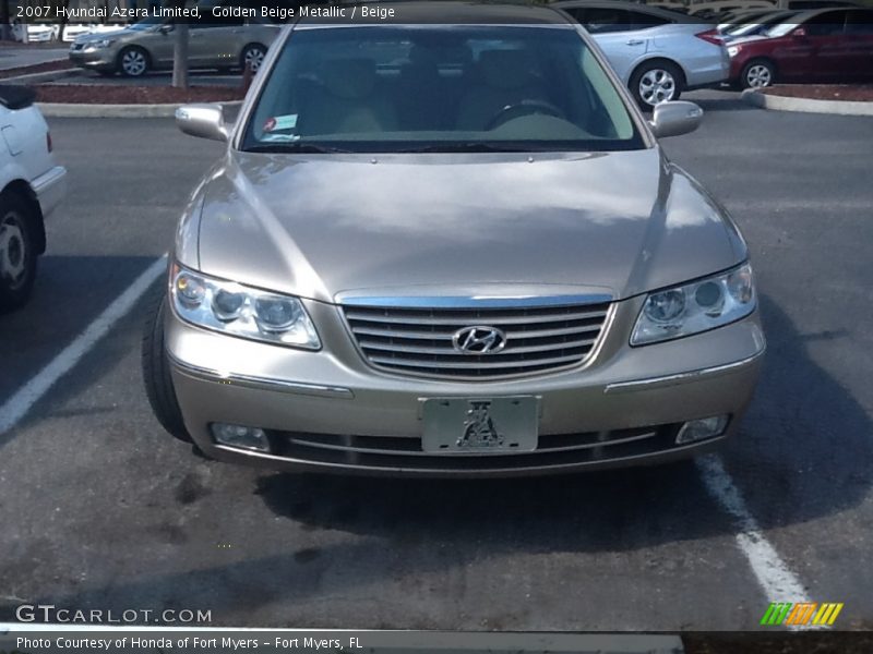 Golden Beige Metallic / Beige 2007 Hyundai Azera Limited