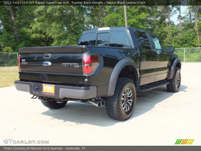 Rear 3/4 View - 2012 Ford F150 SVT Raptor SuperCrew 4x4