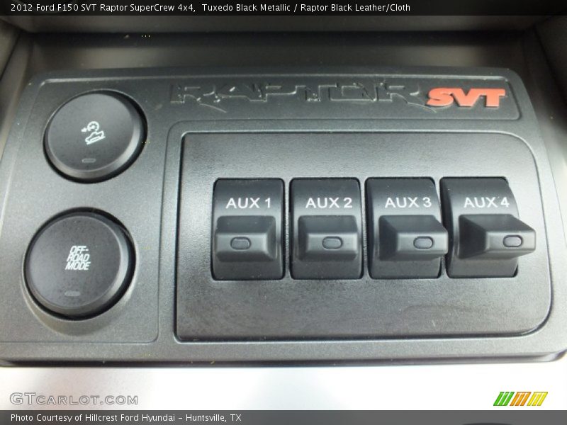 Controls of 2012 F150 SVT Raptor SuperCrew 4x4