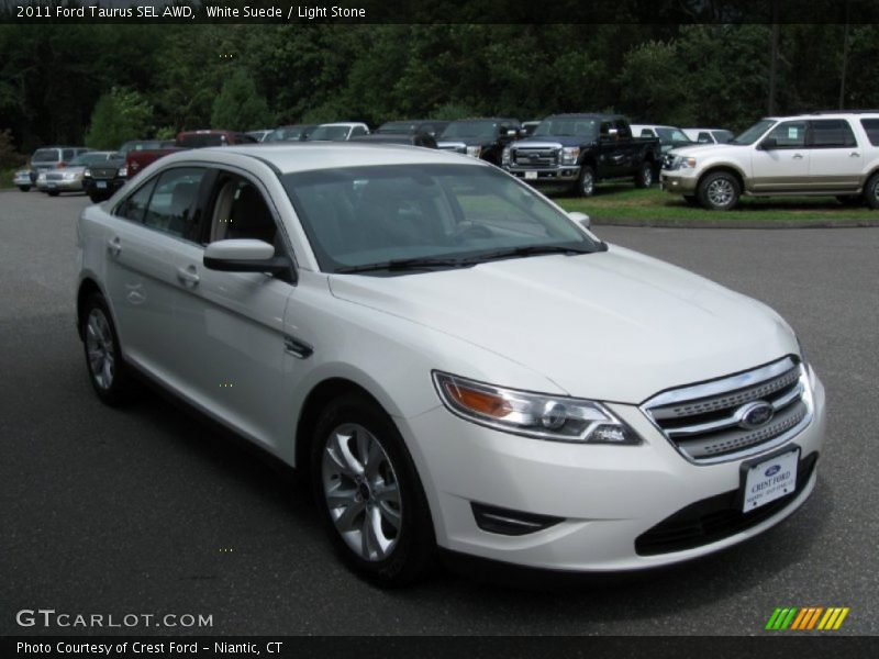White Suede / Light Stone 2011 Ford Taurus SEL AWD