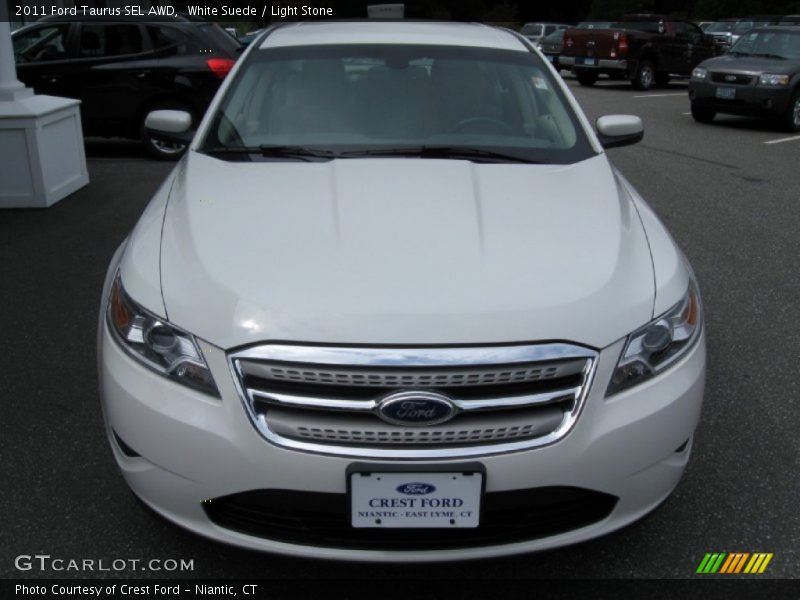 White Suede / Light Stone 2011 Ford Taurus SEL AWD