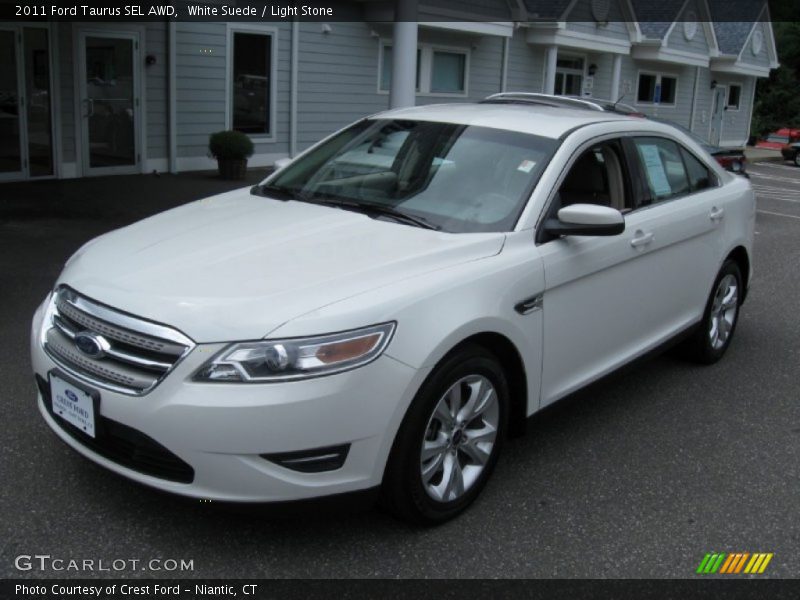 White Suede / Light Stone 2011 Ford Taurus SEL AWD