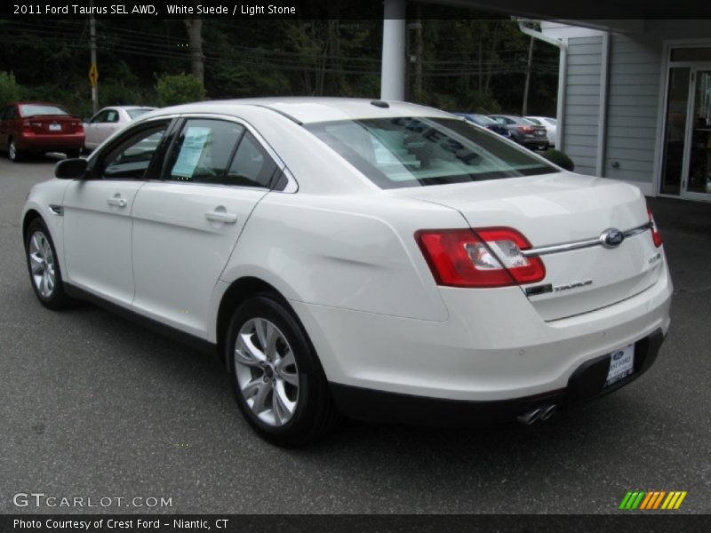 White Suede / Light Stone 2011 Ford Taurus SEL AWD