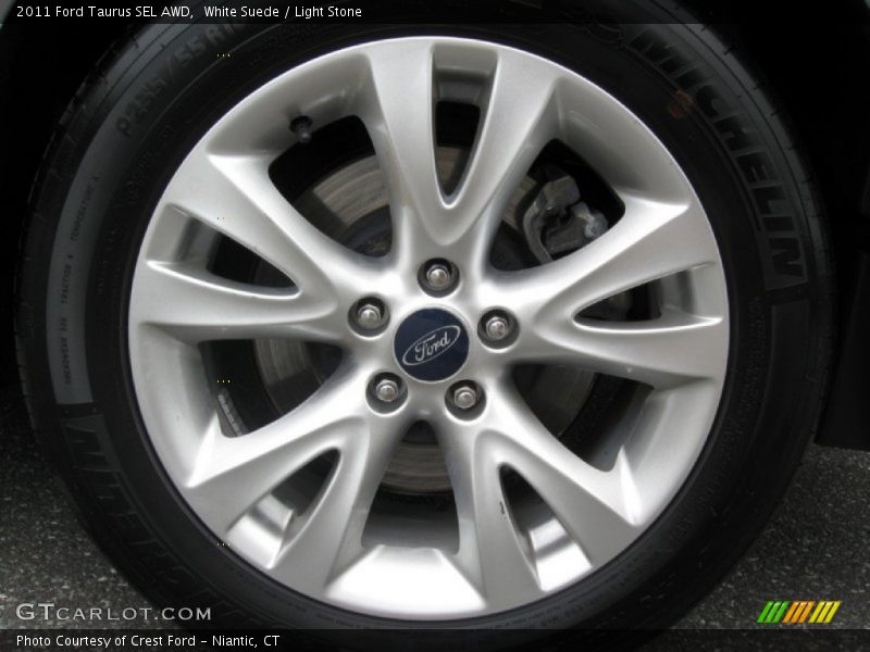 White Suede / Light Stone 2011 Ford Taurus SEL AWD