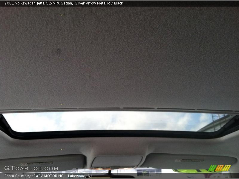 Silver Arrow Metallic / Black 2001 Volkswagen Jetta GLS VR6 Sedan
