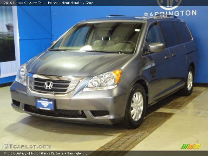 Polished Metal Metallic / Gray 2010 Honda Odyssey EX-L