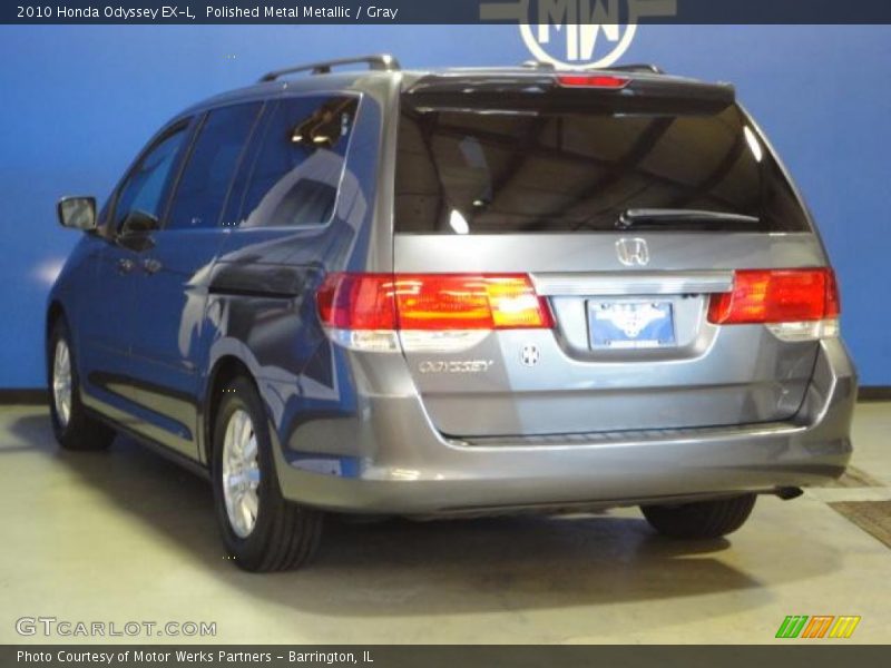 Polished Metal Metallic / Gray 2010 Honda Odyssey EX-L