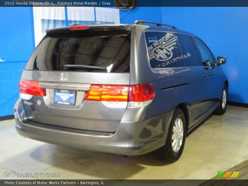 Polished Metal Metallic / Gray 2010 Honda Odyssey EX-L