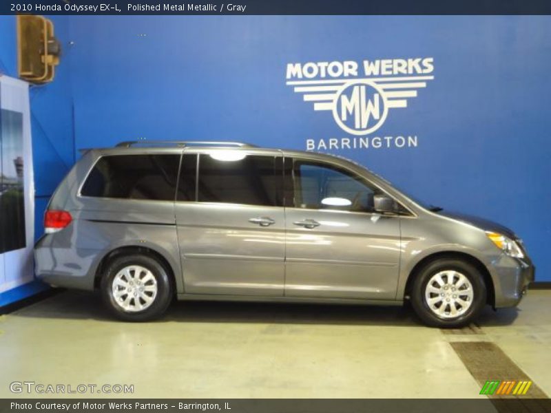 Polished Metal Metallic / Gray 2010 Honda Odyssey EX-L
