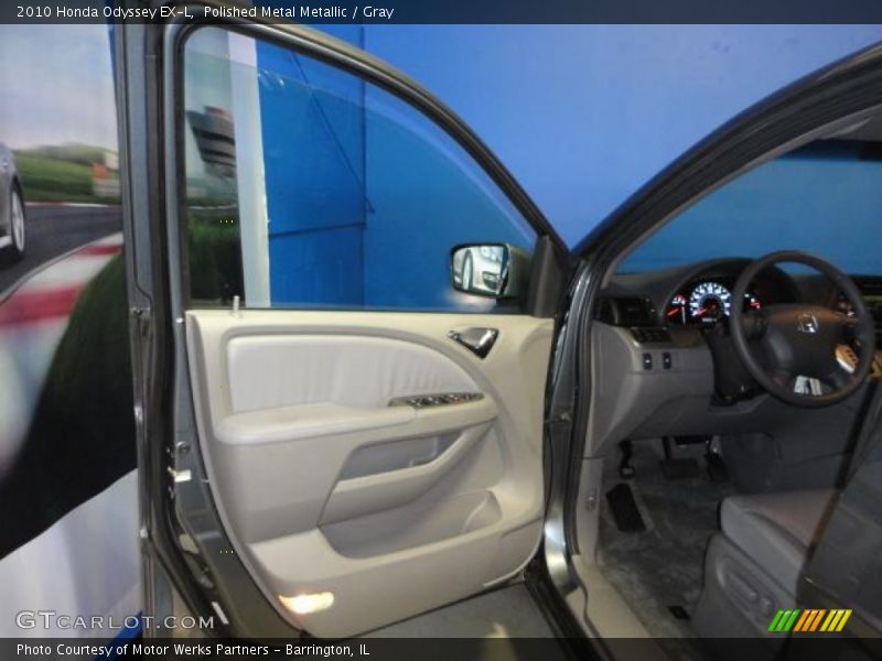 Polished Metal Metallic / Gray 2010 Honda Odyssey EX-L