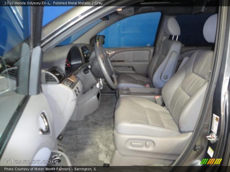 Polished Metal Metallic / Gray 2010 Honda Odyssey EX-L