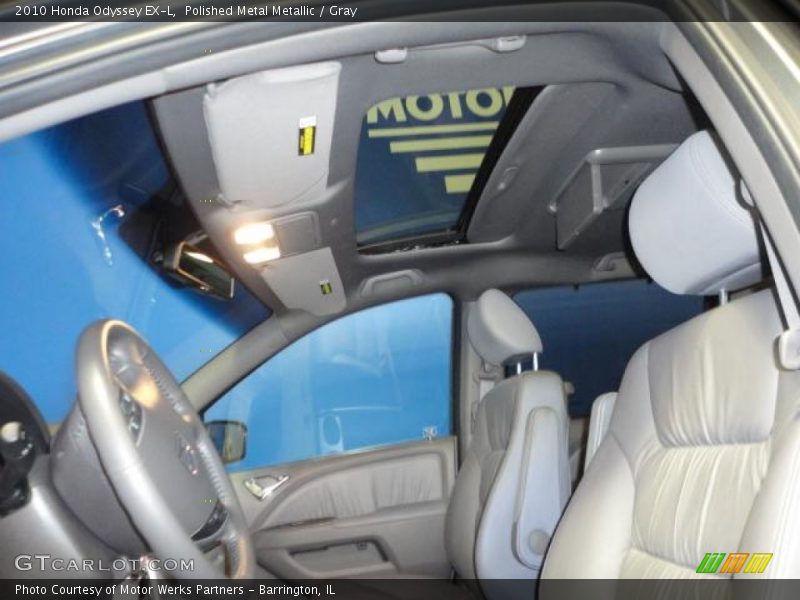 Polished Metal Metallic / Gray 2010 Honda Odyssey EX-L