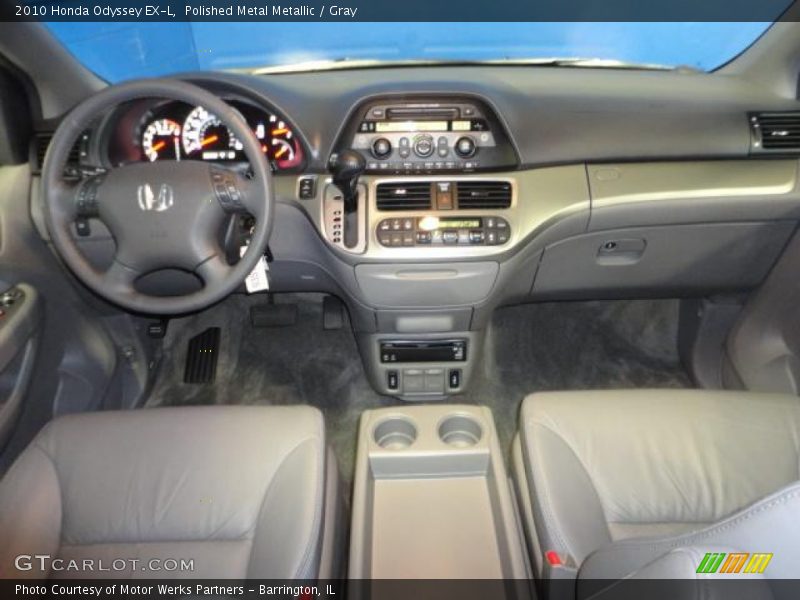 Polished Metal Metallic / Gray 2010 Honda Odyssey EX-L