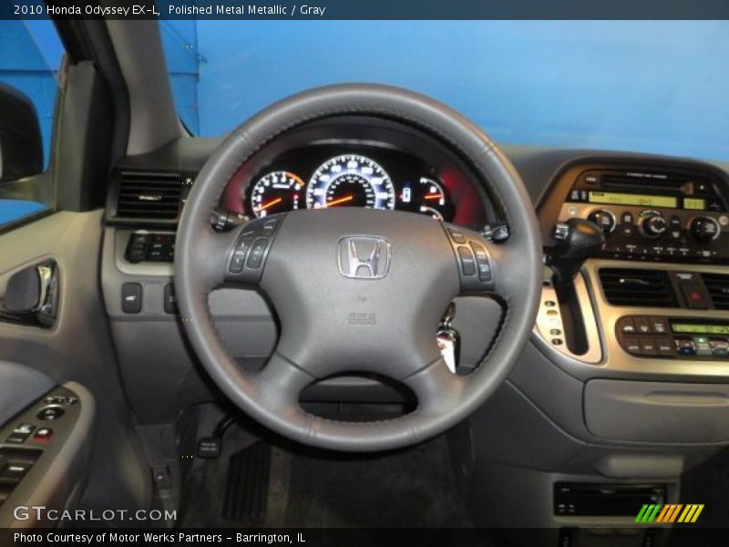 Polished Metal Metallic / Gray 2010 Honda Odyssey EX-L