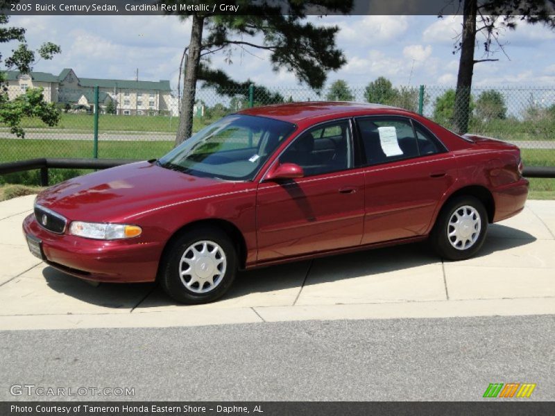 Cardinal Red Metallic / Gray 2005 Buick Century Sedan