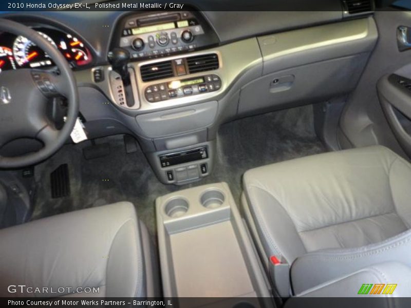 Polished Metal Metallic / Gray 2010 Honda Odyssey EX-L