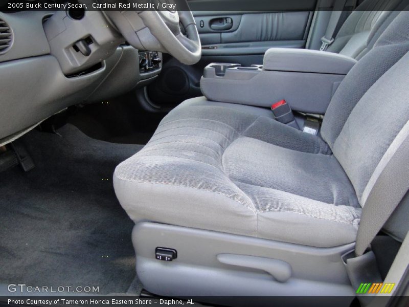 Cardinal Red Metallic / Gray 2005 Buick Century Sedan