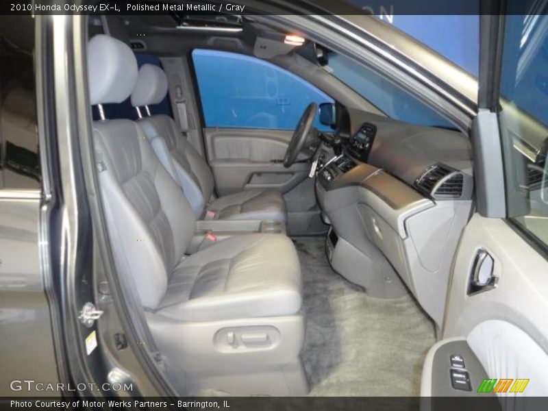 Polished Metal Metallic / Gray 2010 Honda Odyssey EX-L