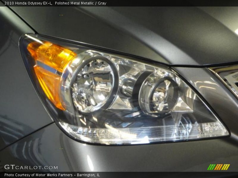 Polished Metal Metallic / Gray 2010 Honda Odyssey EX-L