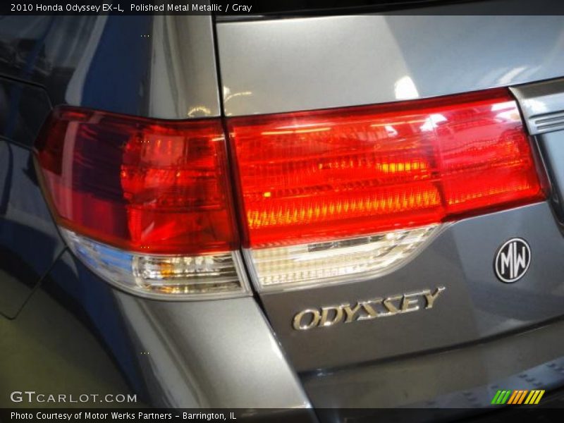 Polished Metal Metallic / Gray 2010 Honda Odyssey EX-L