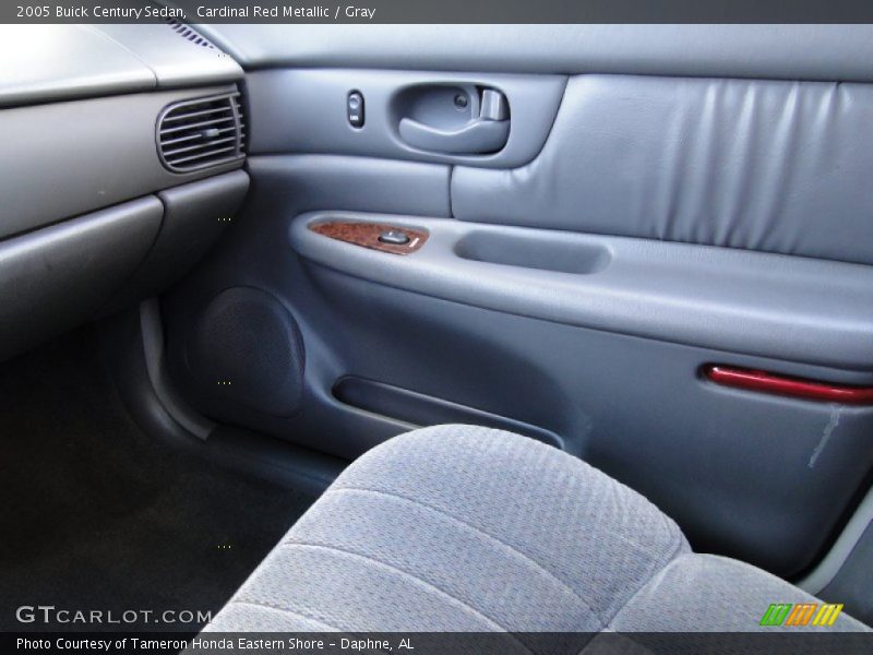 Cardinal Red Metallic / Gray 2005 Buick Century Sedan