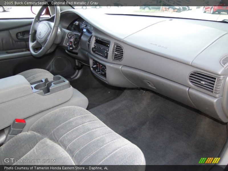 Cardinal Red Metallic / Gray 2005 Buick Century Sedan